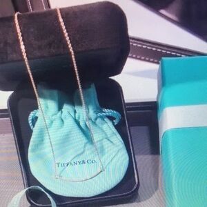 Tiffany & Co Rose Gold Necklace
